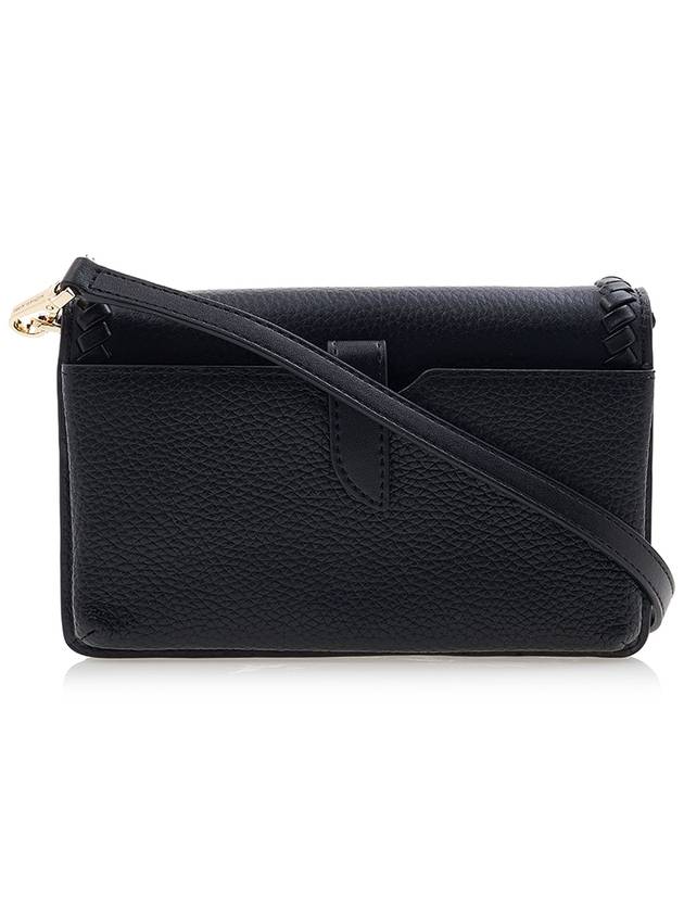 Jet Set Charm Leather Cross Bag Black - MICHAEL KORS - BALAAN 4