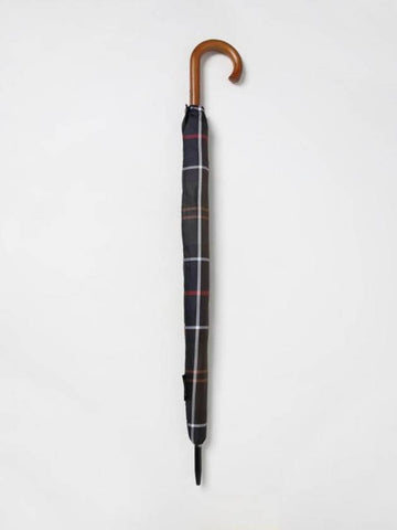 Tartan Check Umbrella Green - BARBOUR - BALAAN 1