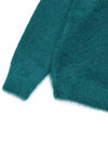 Men's Zipper Mohair Cardigan Emerald Green NS283 B Emerald - NEEDLES - BALAAN 4