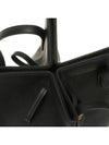 Origami Medium Leather Tote Bag Black - FENDI - BALAAN 9