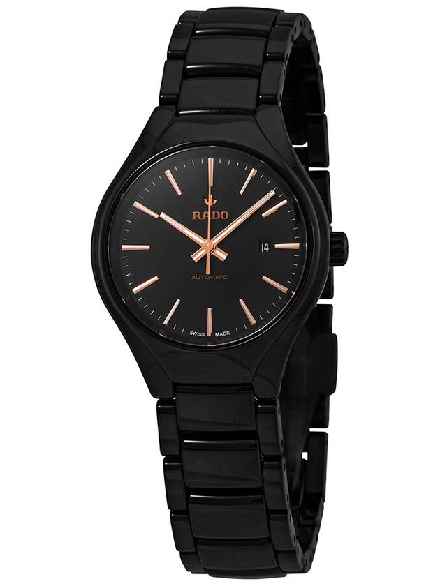 Rado True Automatic Black Dial Ladies Watch R27242162 - RADO - BALAAN 1