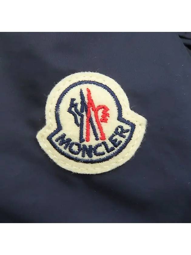 Navy color Sarcell logo patch hooded jacket belt SET - MONCLER - BALAAN 3