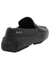 Three Stripe Pierced Loafers Black - BALLY - BALAAN 4