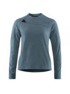 Women's Sigyn Crew Neck Long Sleeve T-Shirt Thistle Blue - KLATTERMUSEN - BALAAN 2