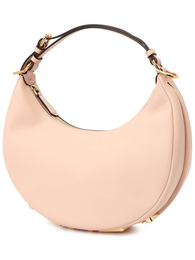 Fendigraphy Small Hobo Shoulder Bag Pale Pink - FENDI - BALAAN 3