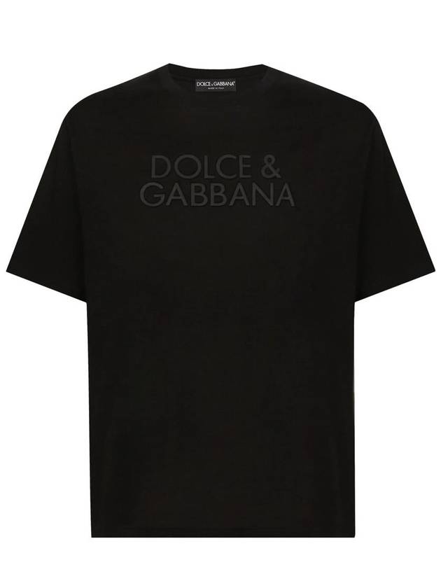 Logo short sleeve t shirt black - DOLCE&GABBANA - BALAAN 2