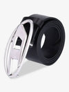 1DR D Buckle Leather Belt Black - DIESEL - BALAAN 2