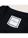 Cotton Back Logo T-Shirt Black - WOOYOUNGMI - BALAAN 4