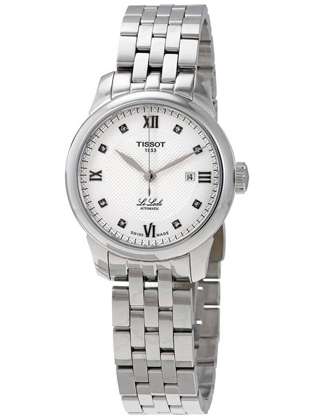 Tissot Le Locle Automatic Diamond Silver Dial Ladies Watch T006.207.11.036.00 - TISSOT - BALAAN 1