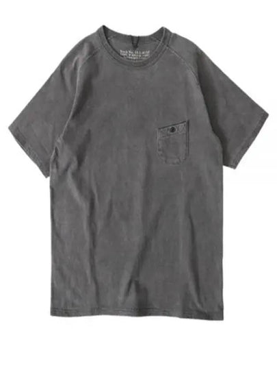 9.5Oz Basic Pigment Short Sleeve T-Shirt Grey - NIGEL CABOURN - BALAAN 2