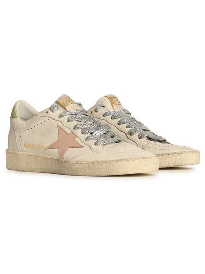 Golden Goose 'Ball Star' White Leather Sneakers - GOLDEN GOOSE - BALAAN 2