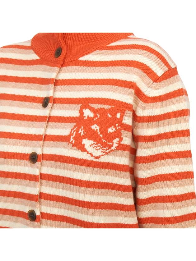 Foxhead striped women s cardigan NW00503KM0329 0019 - MAISON KITSUNE - BALAAN 7