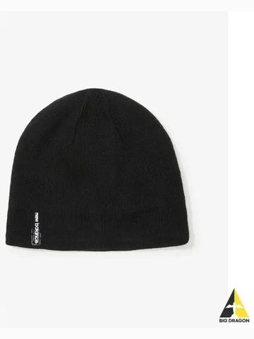 NBGDEFP803 Reversible Short Beanie BLACK - NEW BALANCE - BALAAN 1