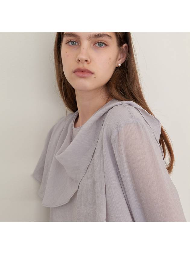 Balan Jaylin Blouse Lavender Gray - LUGNER - BALAAN 2