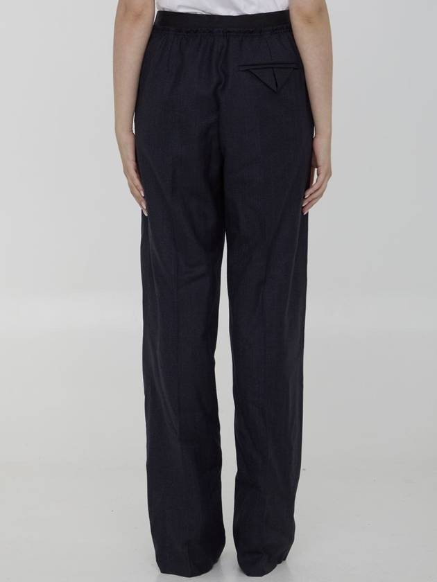 Striped Wool Trousers - BOTTEGA VENETA - BALAAN 4