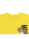 Kids short sleeved T shirt HVM03R LAA02 50162 Adults can wear - MOSCHINO - BALAAN 3