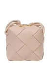 Cassette Intrecciato Mini Shoulder Bag Blush Pink - BOTTEGA VENETA - BALAAN 2