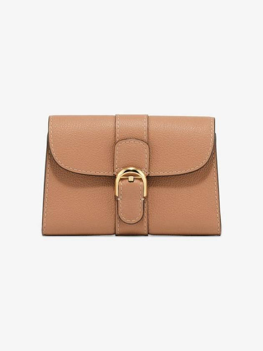 Briand Card Holder Rodeo Calf Tender Beige AB0614AAU024FDO - DELVAUX - BALAAN 1