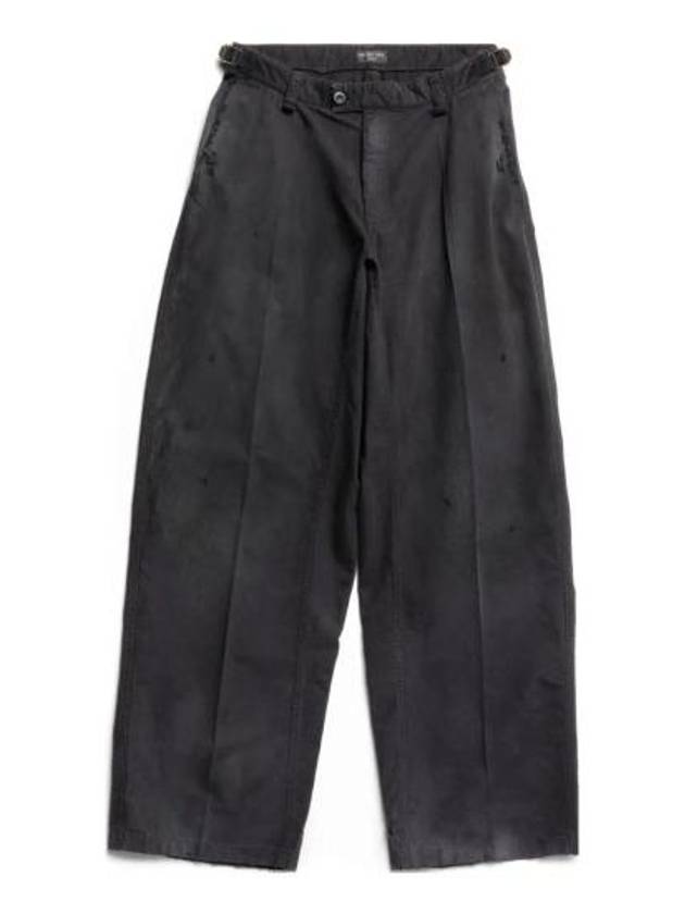 Minimal Cargo Wide Pants Black - BALENCIAGA - BALAAN 2