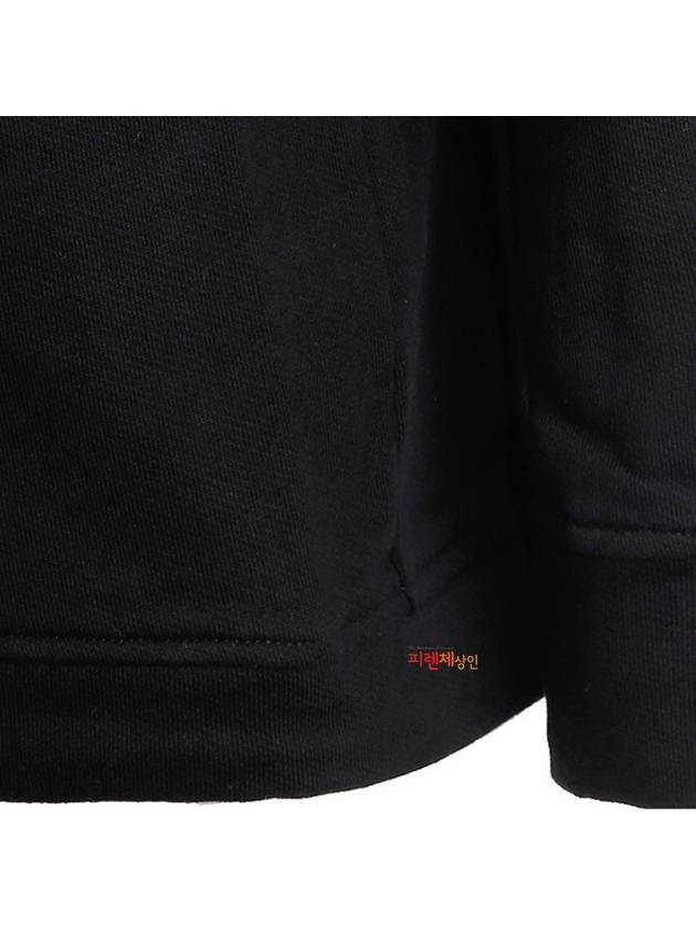 Daiginal Raised Fleece Sweatshirt Black - CP COMPANY - BALAAN.