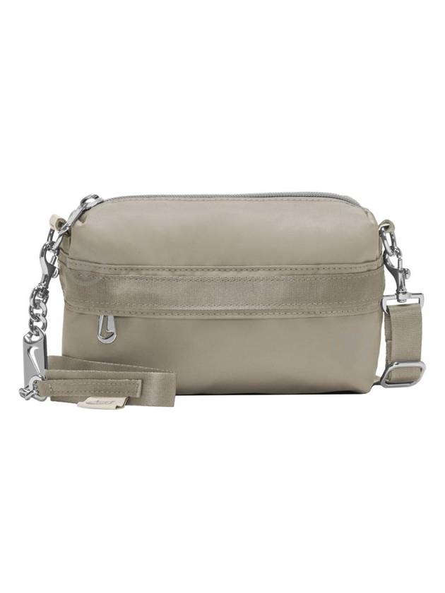 Futura Luxe Zipper Pocket Cross Bag Stone - NIKE - BALAAN 1