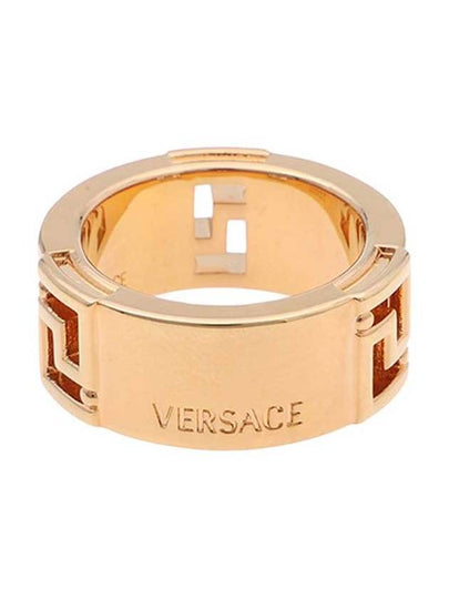 Greca Pattern Ring Gold - VERSACE - BALAAN 2