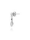 Mini Bas Relief Drop Earrings Silver - VIVIENNE WESTWOOD - BALAAN 4