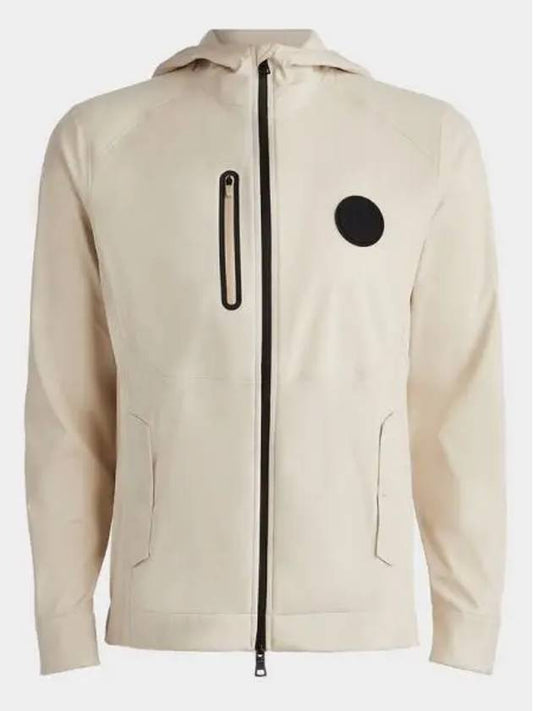 Men's Repeller Soft Shell Hoodie Jacket Beige - G/FORE - BALAAN 2