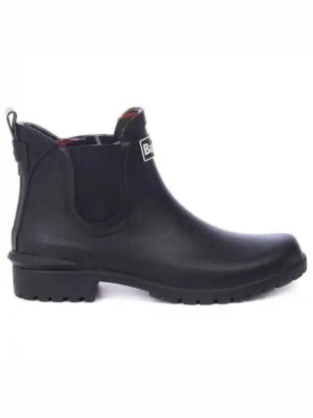 Wilton Wellington Chelsea Rain Boots Black - BARBOUR - BALAAN 2