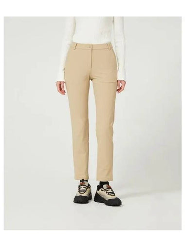 Wiru W dark beige women s pants - DUVETICA - BALAAN 1