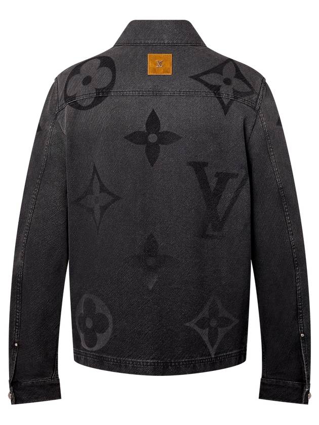 1AFYCH Monogram Denim Blouson - LOUIS VUITTON - BALAAN 3