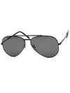 Eyewear New Aviator Matte Sunglasses Grey - RAY-BAN - BALAAN 2