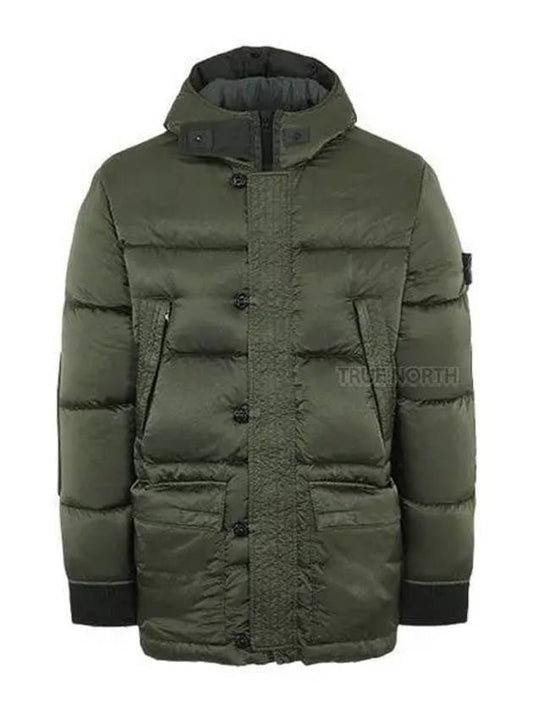 Raso Wappen Patch Nylon Padding Olive - STONE ISLAND - BALAAN 2