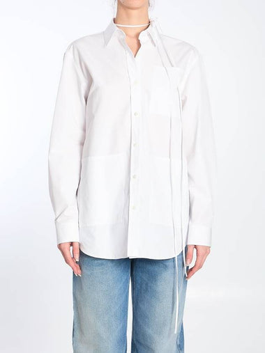 Cotton Poplin Shirt - GUCCI - BALAAN 1