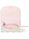 Louis Vuitton Rosalie Coin Purse Damier Azure Rose Ballerine Pink - LOUIS VUITTON - BALAAN 5