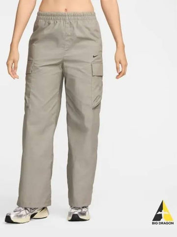 Women s Sportswear Essentials Woven Mid Rise STD Cargo Pants 320 - NIKE - BALAAN 1