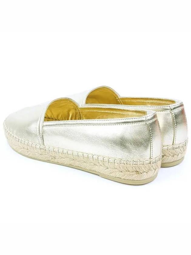 Monogram Espadrille Slip-Ons - SAINT LAURENT - BALAAN.