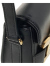 gold logo shoulder bag black - TOD'S - BALAAN.