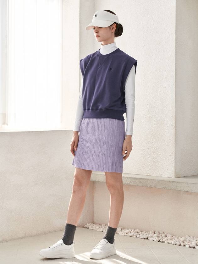 Wave Pleats SkirtPurple - AIMSWING+8 - BALAAN 4