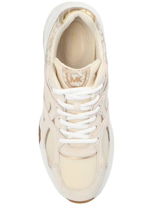 Michael Michael Kors Sneakers Leo, Women's, Cream - MICHAEL KORS - BALAAN 6