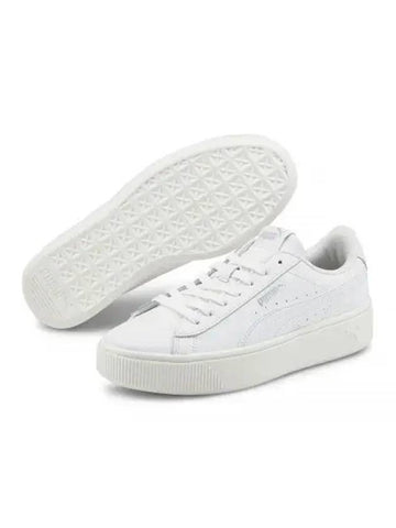 Vikky Stacked Low Top Sneakers White - PUMA - BALAAN 1