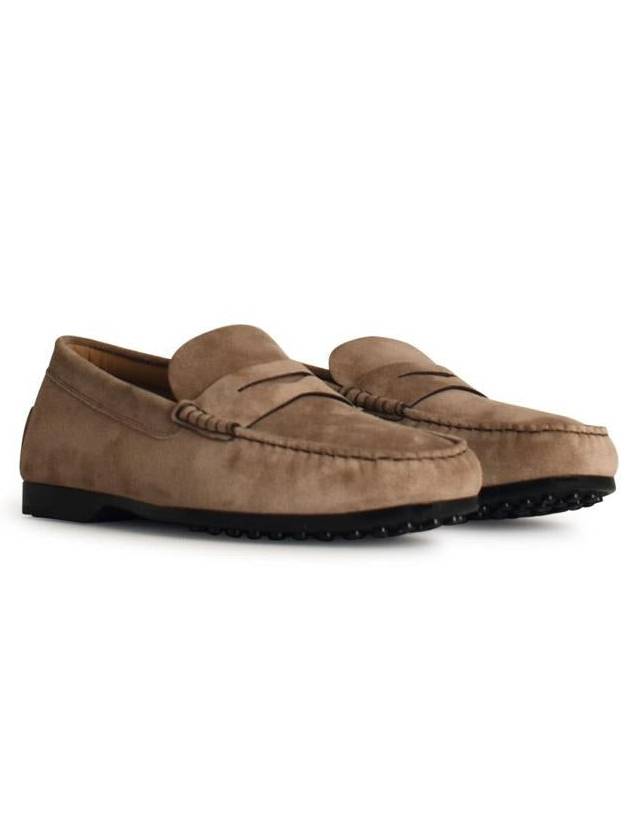 Tod'S Beige Suede Loafers - TOD'S - BALAAN 2