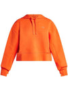 Active Crop Hoodie Orange - LACOSTE - BALAAN 1