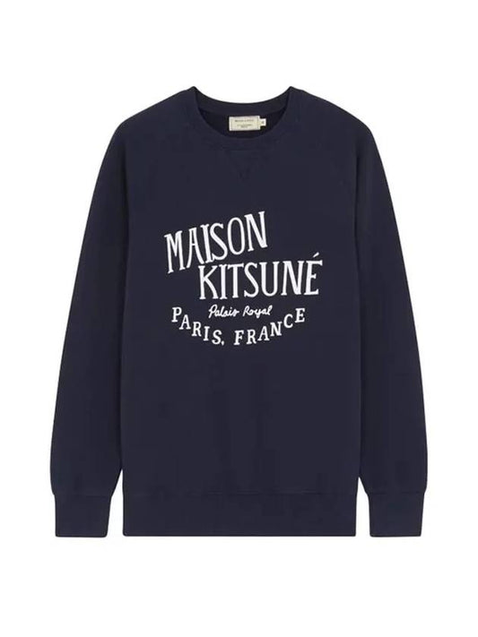 Palais Royal Classic Sweatshirt Navy - MAISON KITSUNE - BALAAN.