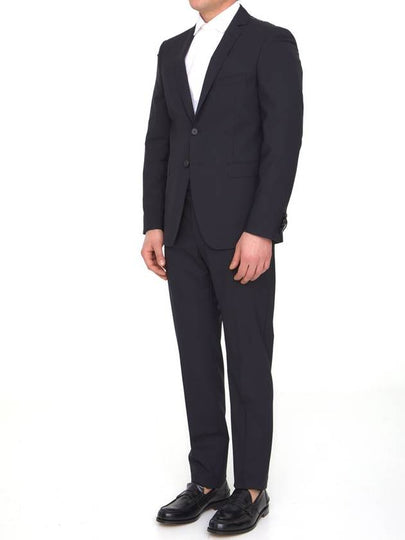 Black Wool Two-Piece Suit - TONELLO - BALAAN 2