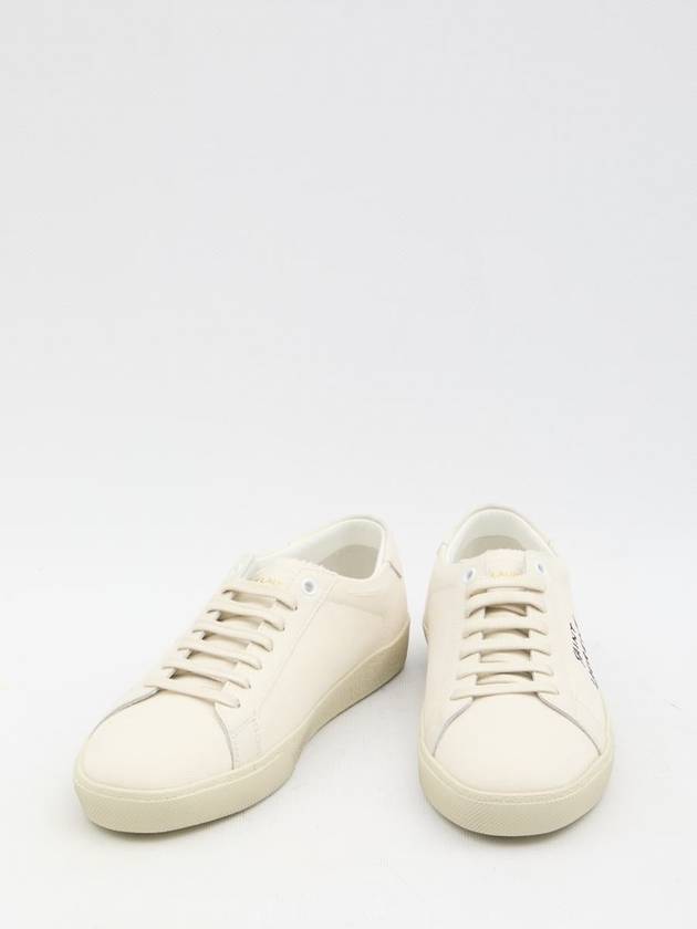 Court Classic SL/06 Sneakers Cream - SAINT LAURENT - BALAAN 6