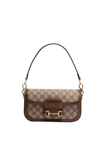 Women's Horsebit 1955 Shoulder Bag Beige - GUCCI - BALAAN 1