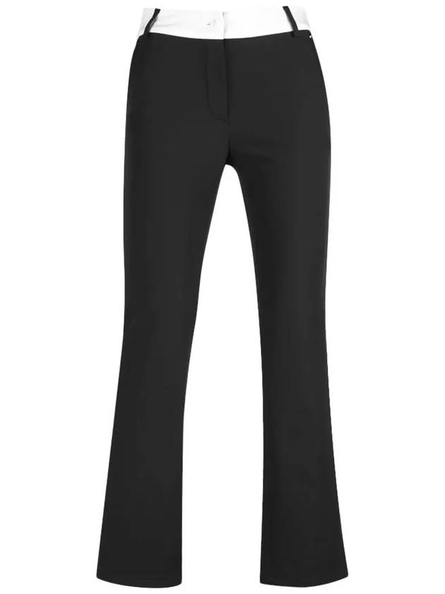 Women s premium line bootcut studded brushed golf pants JN4W212W - LUX GOLF - BALAAN 2