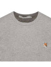 Fox Head Patch Classic Short Sleeve T-Shirt Grey Melange - MAISON KITSUNE - BALAAN 4