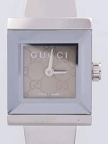 YA128512 128 5 G Frame Bangle Square Quartz Women s Watch - GUCCI - BALAAN 1